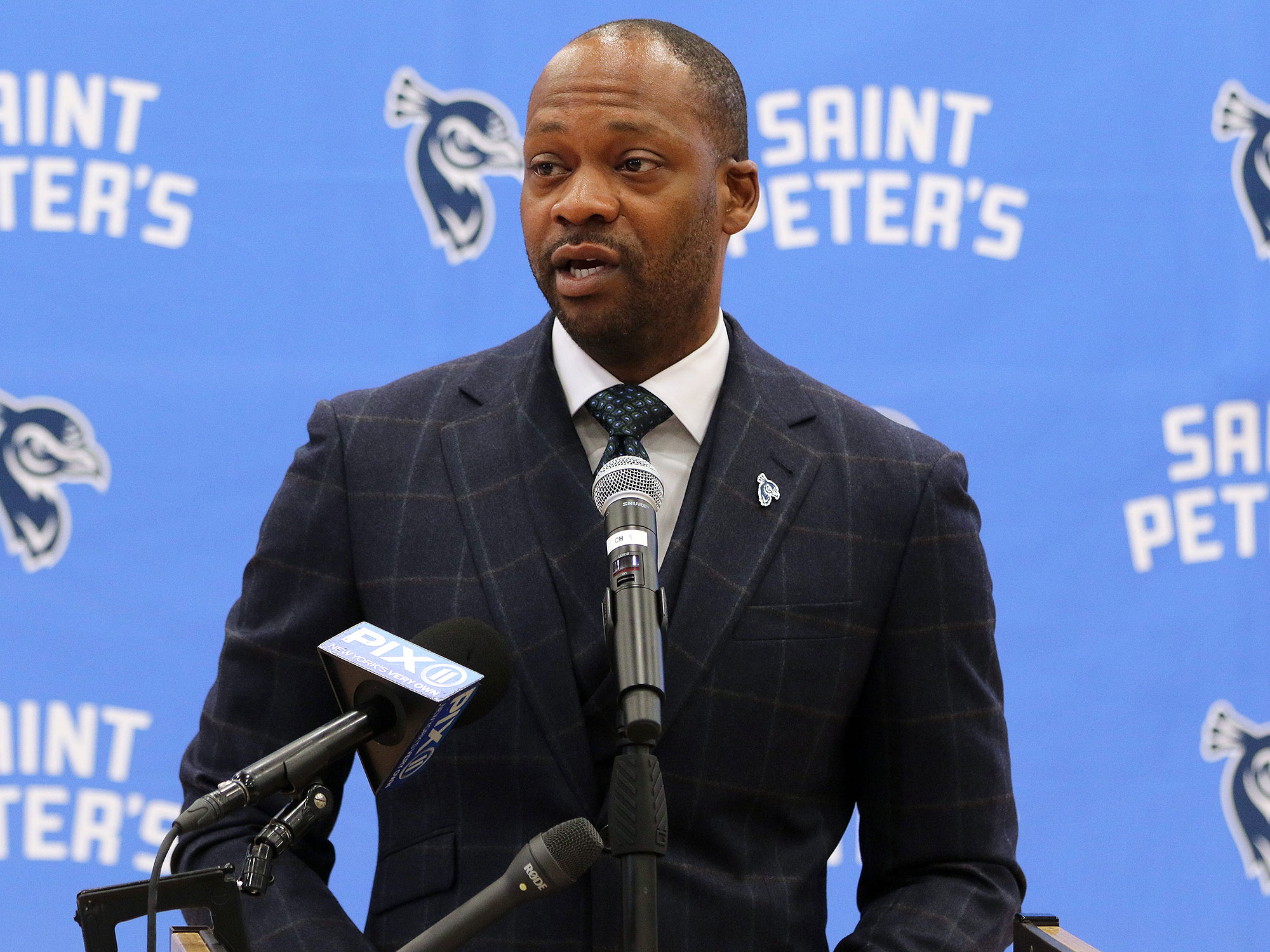 Bashir Mason is introduced at Saint Peter’s